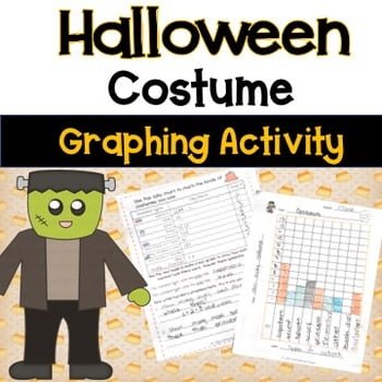 Halloween Costume Graphing Activity By It All Started With Flubber