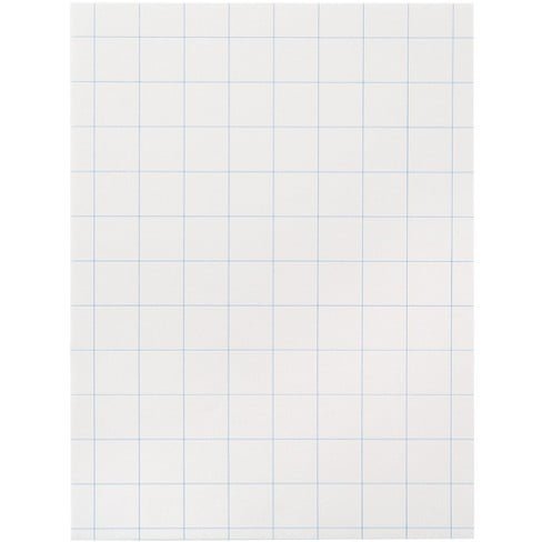 School Smart Graph Paper   Inch Rule   X  Inches  White  Pk Of