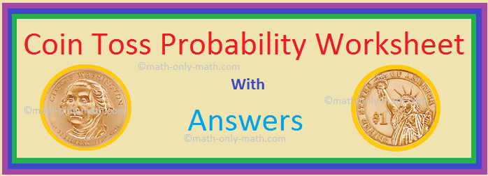 Coin Toss Probability Worksheet