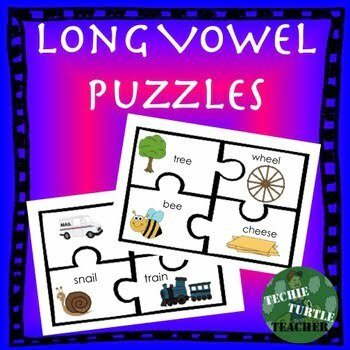 Long Vowel Puzzles A  E  I  O  U