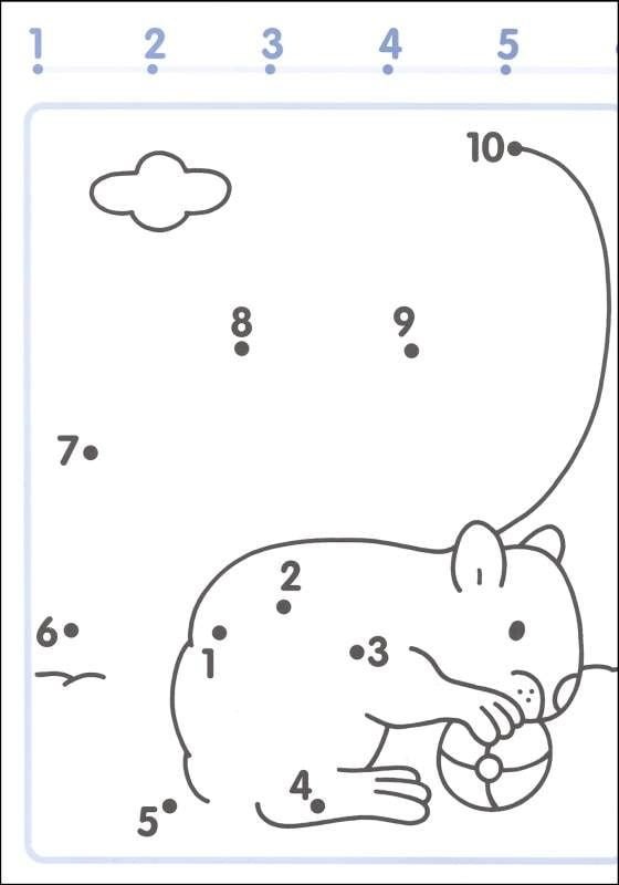 Connect The Dots: Numbers 1 – 10 Worksheets | 99Worksheets