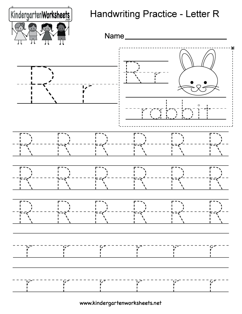 Letter R Writing Worksheet For Kindergarten Kids This Series Of Letter R Writing Worksheet For Kindergarten Kids This Series Of