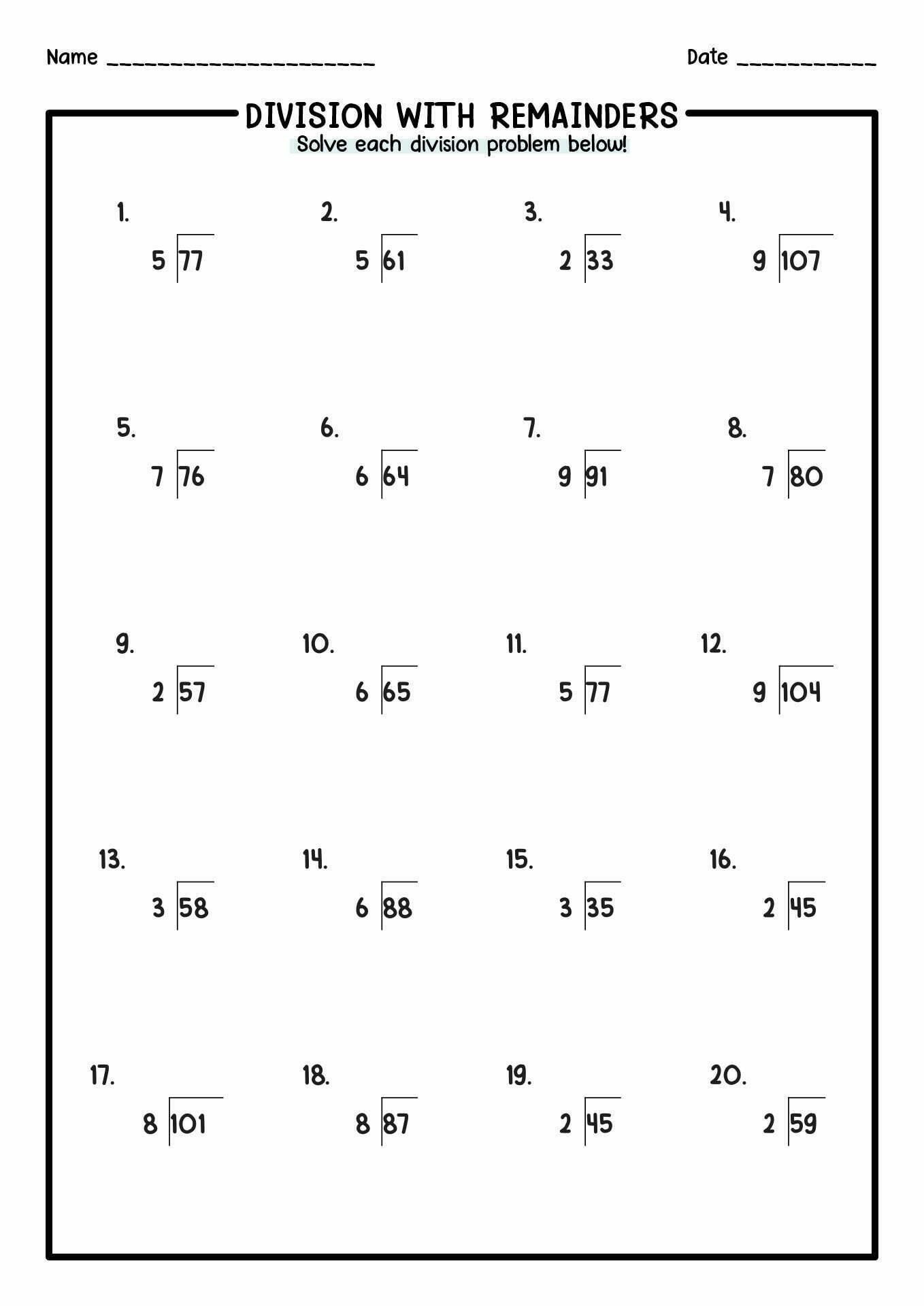 division-problems-for-4th-grade-worksheets-worksheetscity