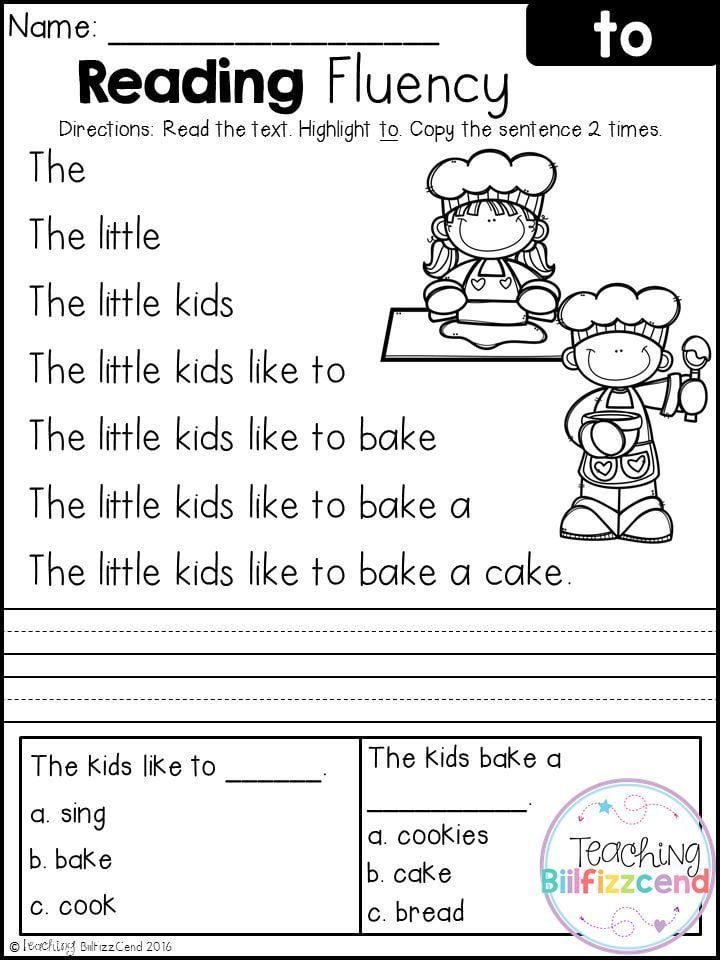first grade homework packets