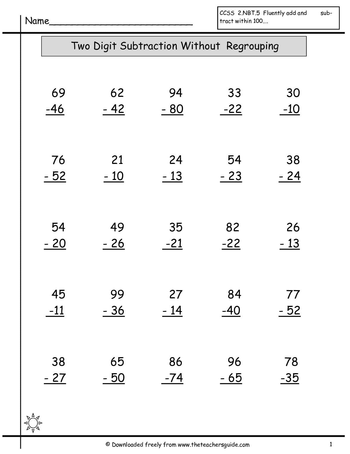 Addition And Subtraction Within 30 Worksheets Pdf
