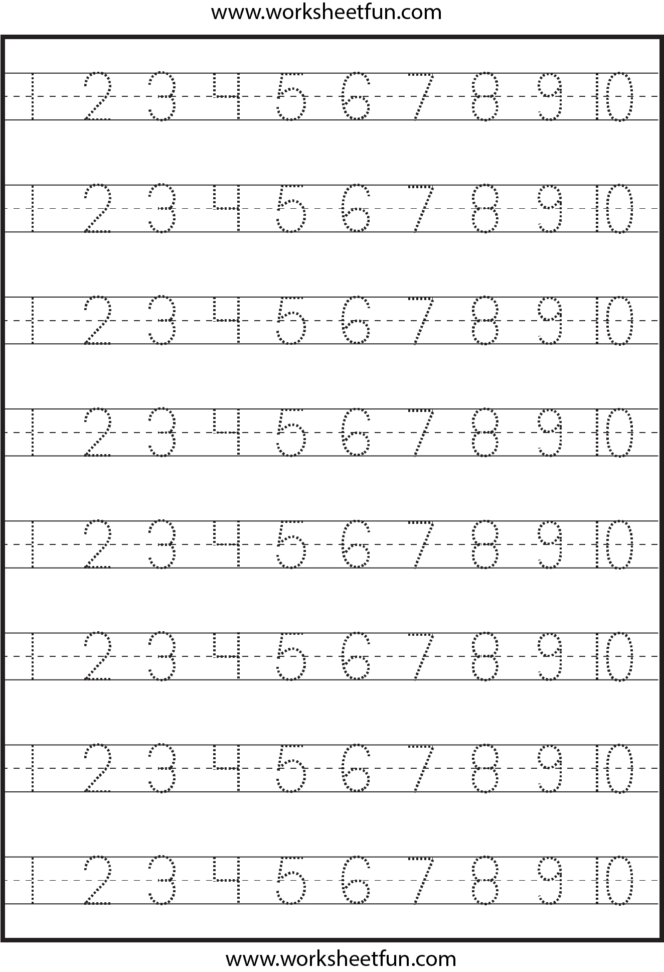 Practice Writing Numbers 1 10 Worksheets WorksheetsCity