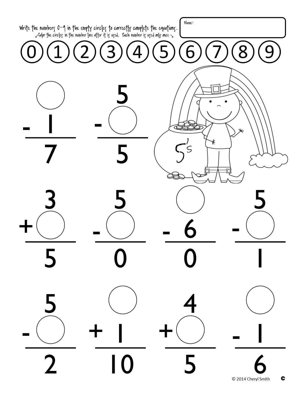 1st Grade Addition And Subtraction Worksheets WorksheetsCity