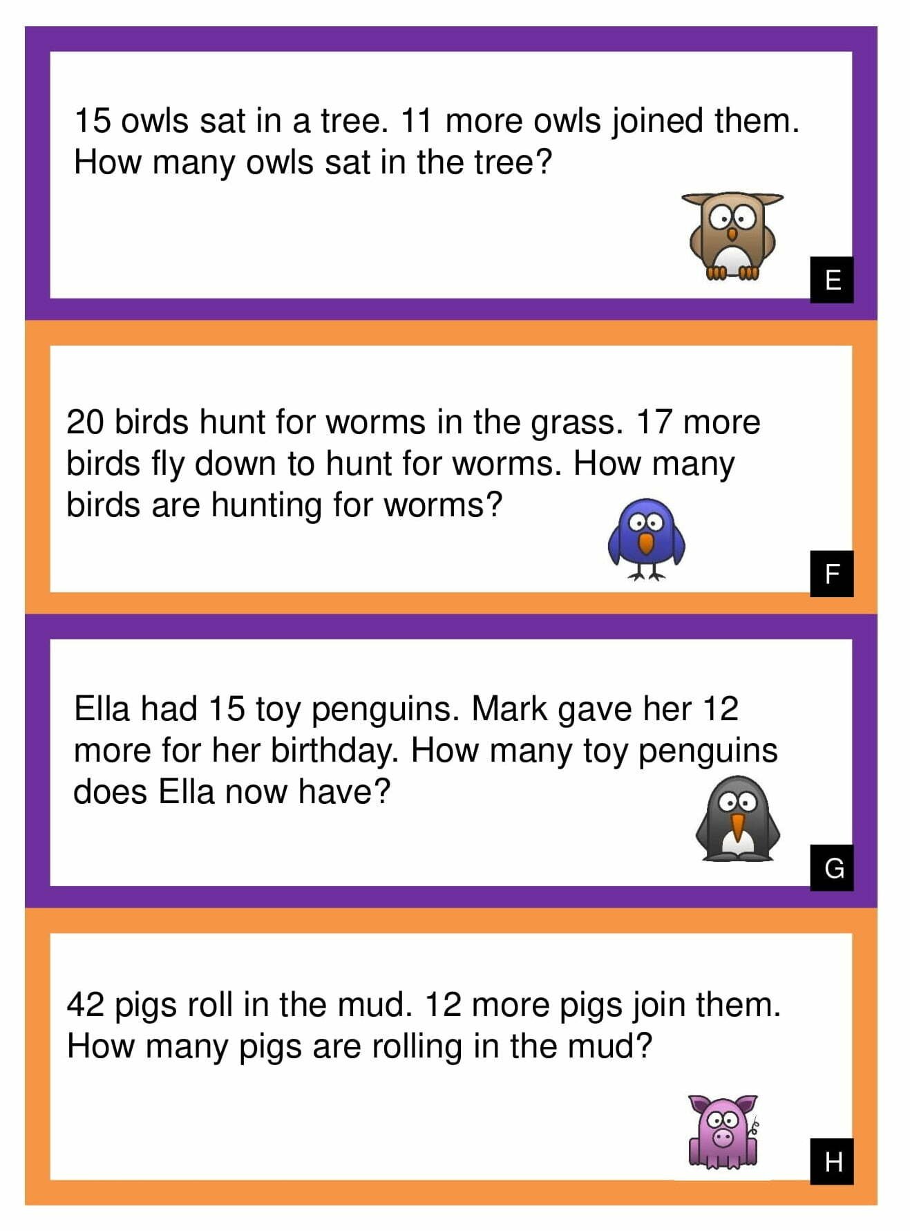 Math Story Problems 1st Grade Worksheets WorksheetsCity