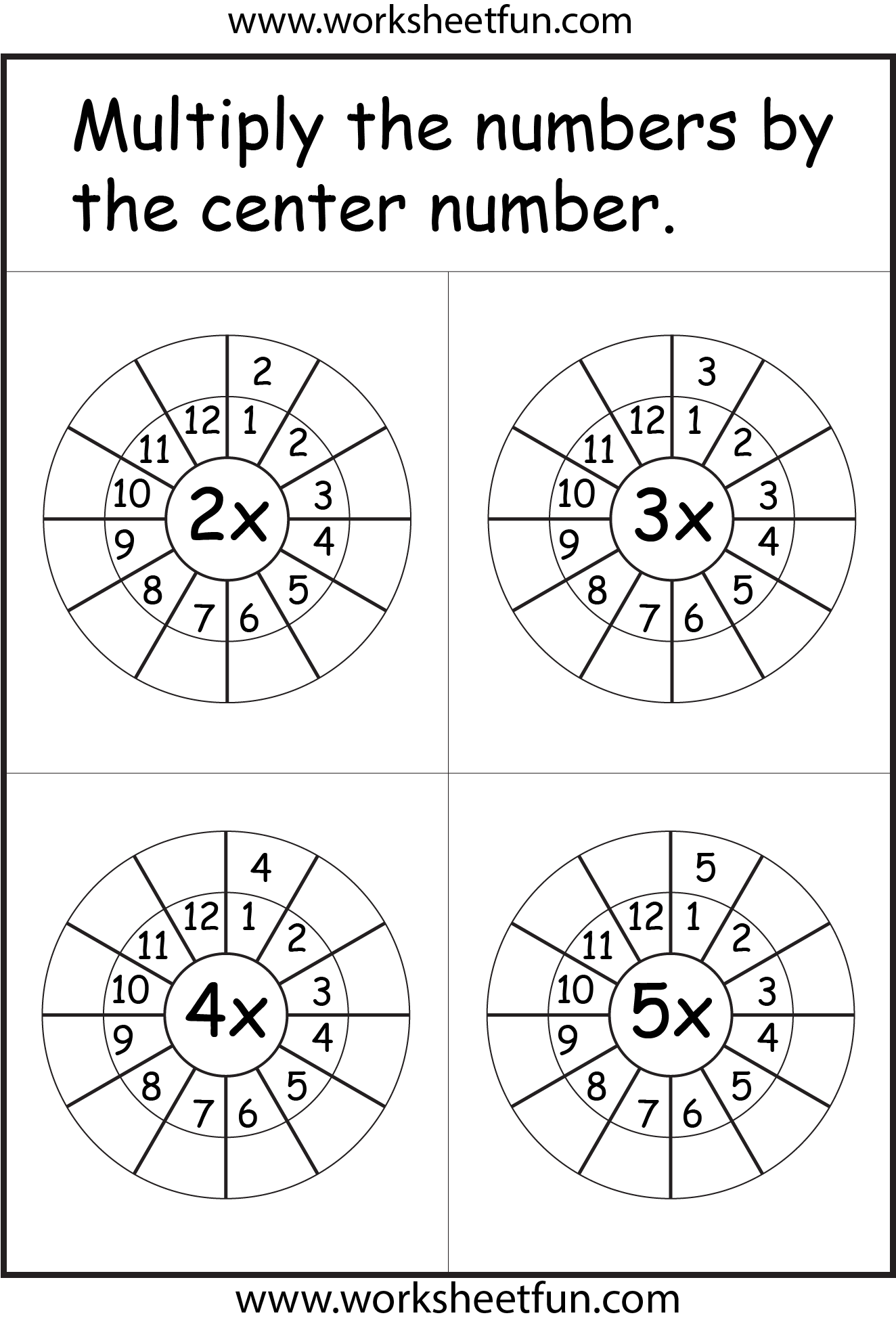 Maths Is Fun Times Tables Worksheets WorksheetsCity