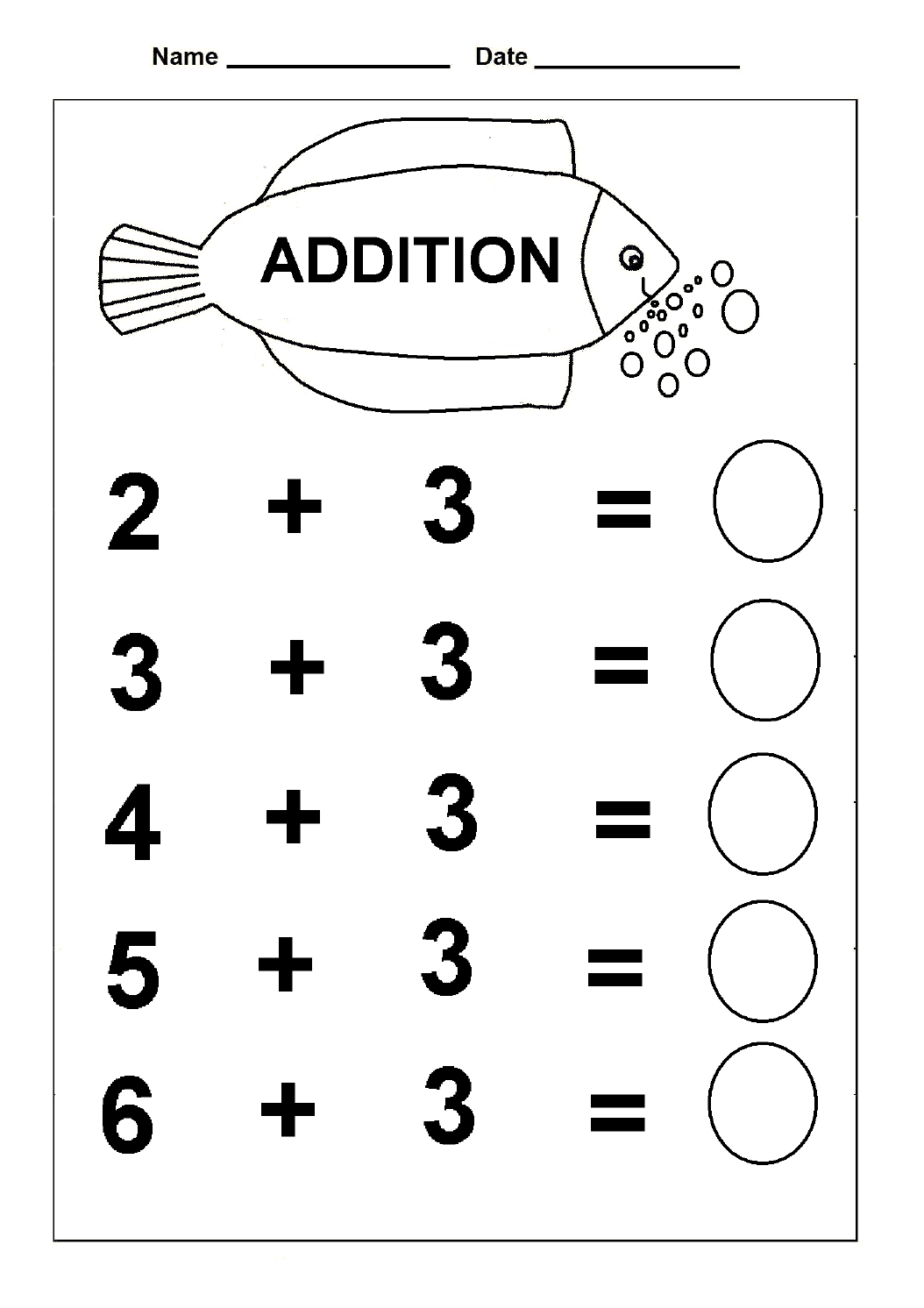 Simple Addition For Kindergarten Worksheets WorksheetsCity