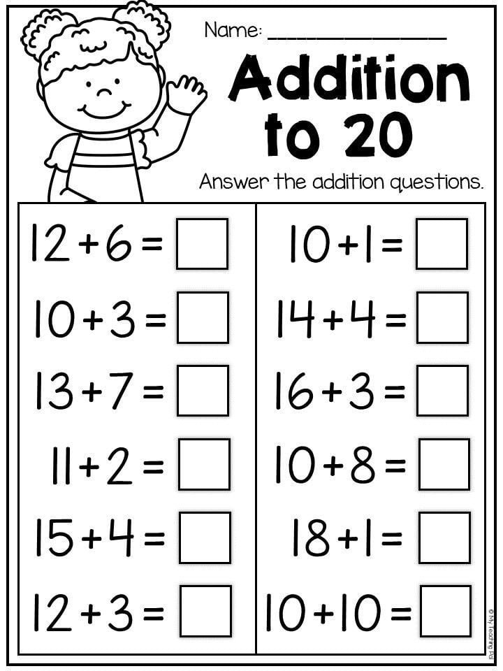 1st Grade Math Addition And Subtraction Worksheets WorksheetsCity