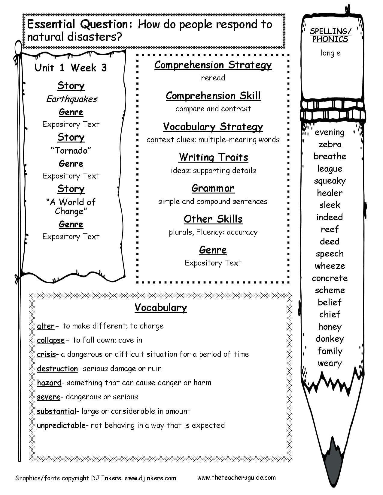 For 4th Graders Worksheets WorksheetsCity